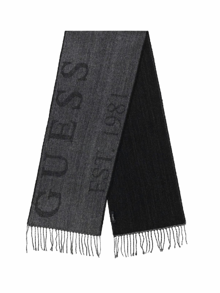 Bufanda Guess Scarf Jacquard 30 x 0180 Gris AM9668POL03-BLA