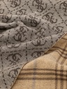 Bufanda Guess Milano Scarf Jacquard 30 x 175 Marrón AM9670POL03-BRO