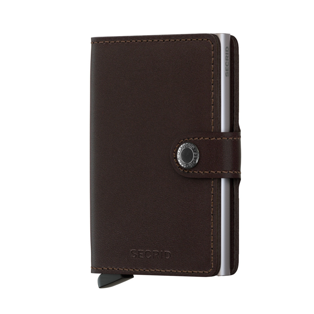 cartera secrid miniwallet original dark brown