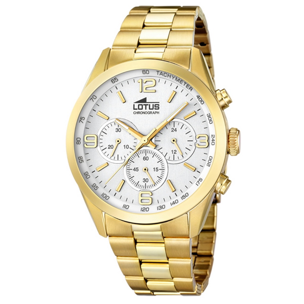 Reloj Lotus Trendy de acero inoxidable IP dorado 18153/1