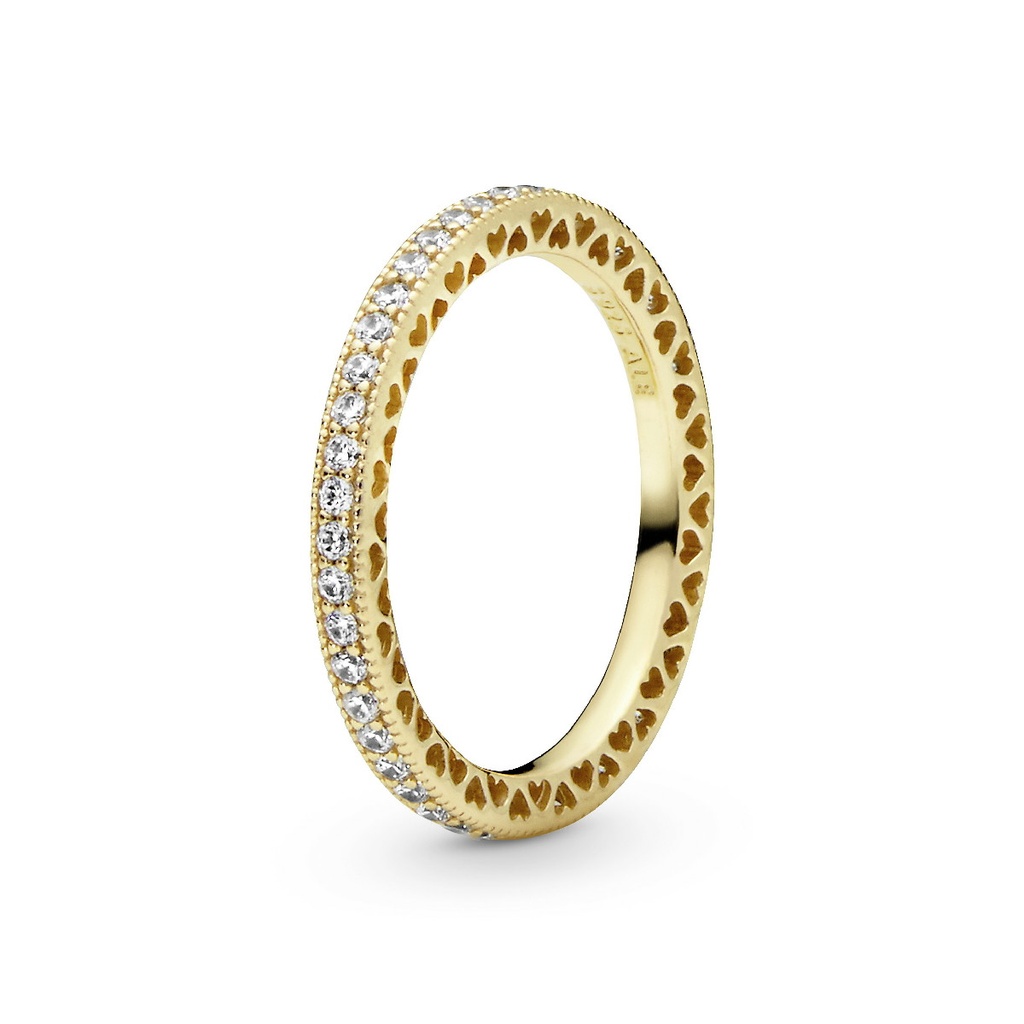 Anillo Pandora Shine Corazones 168655C01
