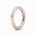 Anillo Pandora Rose Logotipo & Corazones 189482C01