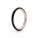 Anillo Pandora Me Rose Esmalte Negro 189655C01