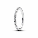 Anillo Pandora Banda Brillante Plata