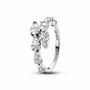 Anillo Pandora Banda Superpuesta Brillante