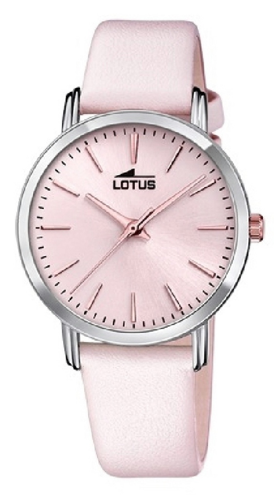 RELOJ LOTUS MUJER TRENDY ESFERA Y CORREA ROSA