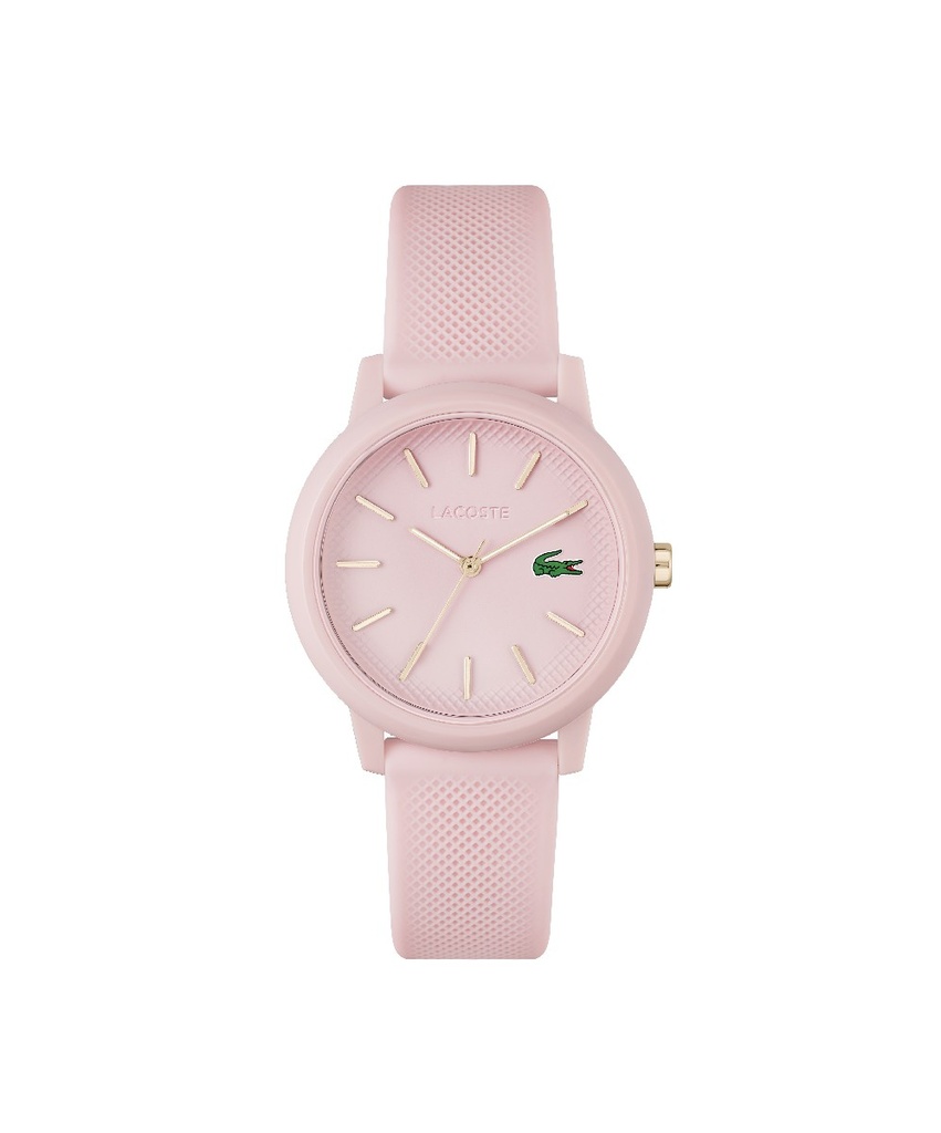 RELOJ MUJER LACOSTE 12.12 SILICONA ROSA