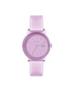 Reloj Lacoste mujer LC 12.12 de silicona petit piqué rosa