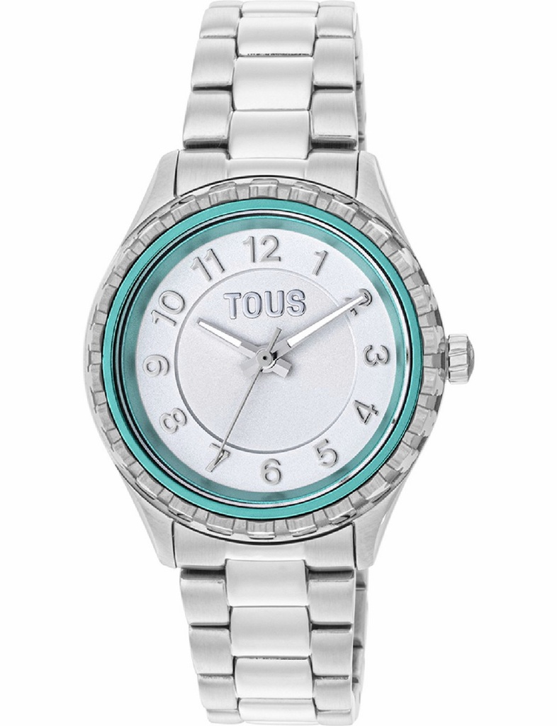 Reloj Tous T-Bear Mujer Analógico Interior Aluminio Menta