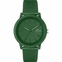 Reloj Lacoste 12.12 Unisex Silicona Verde analógico