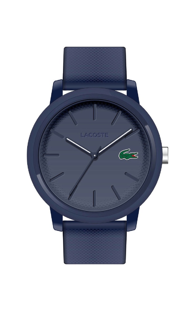 Reloj Lacoste 12.12 Hombre Caucho Azul