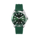 Reloj Lacoste Hombre Tiebreaker Analógico Silicona Verde & Esfera Verde 2011263