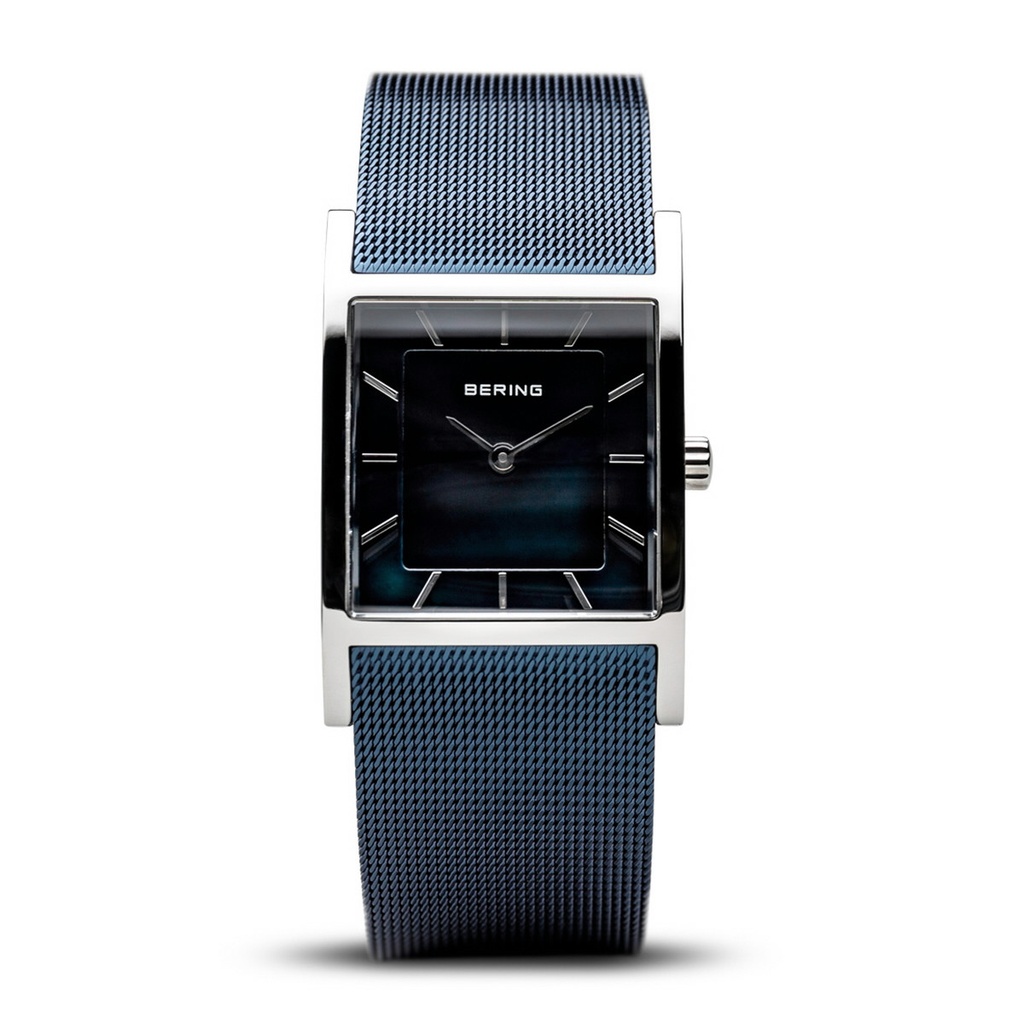 Reloj Bering Classic Mujer acero inoxidable IP azul