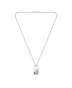 Collar Lacoste Hombre Chapa Acero Inoxidable 2040191