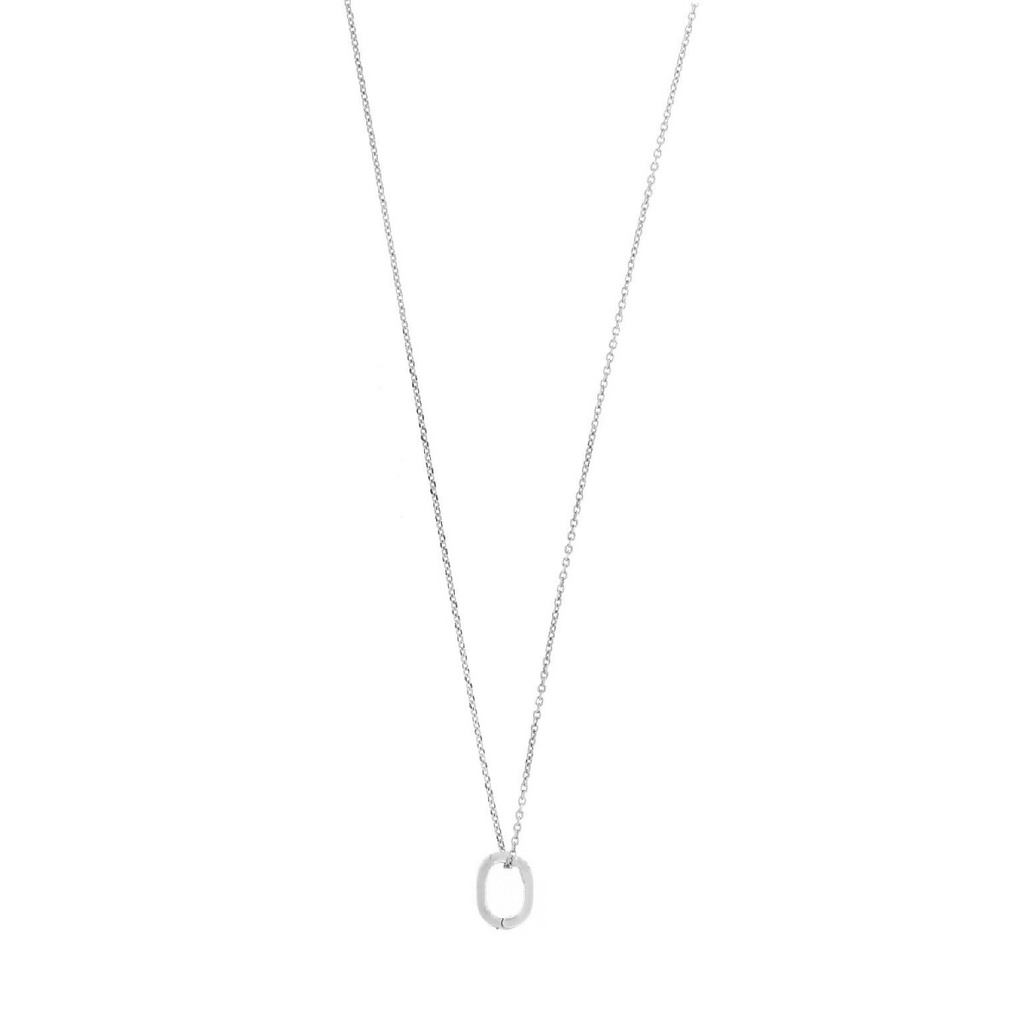 Charm Plata Rodio Anilla con Cadena 213CH084