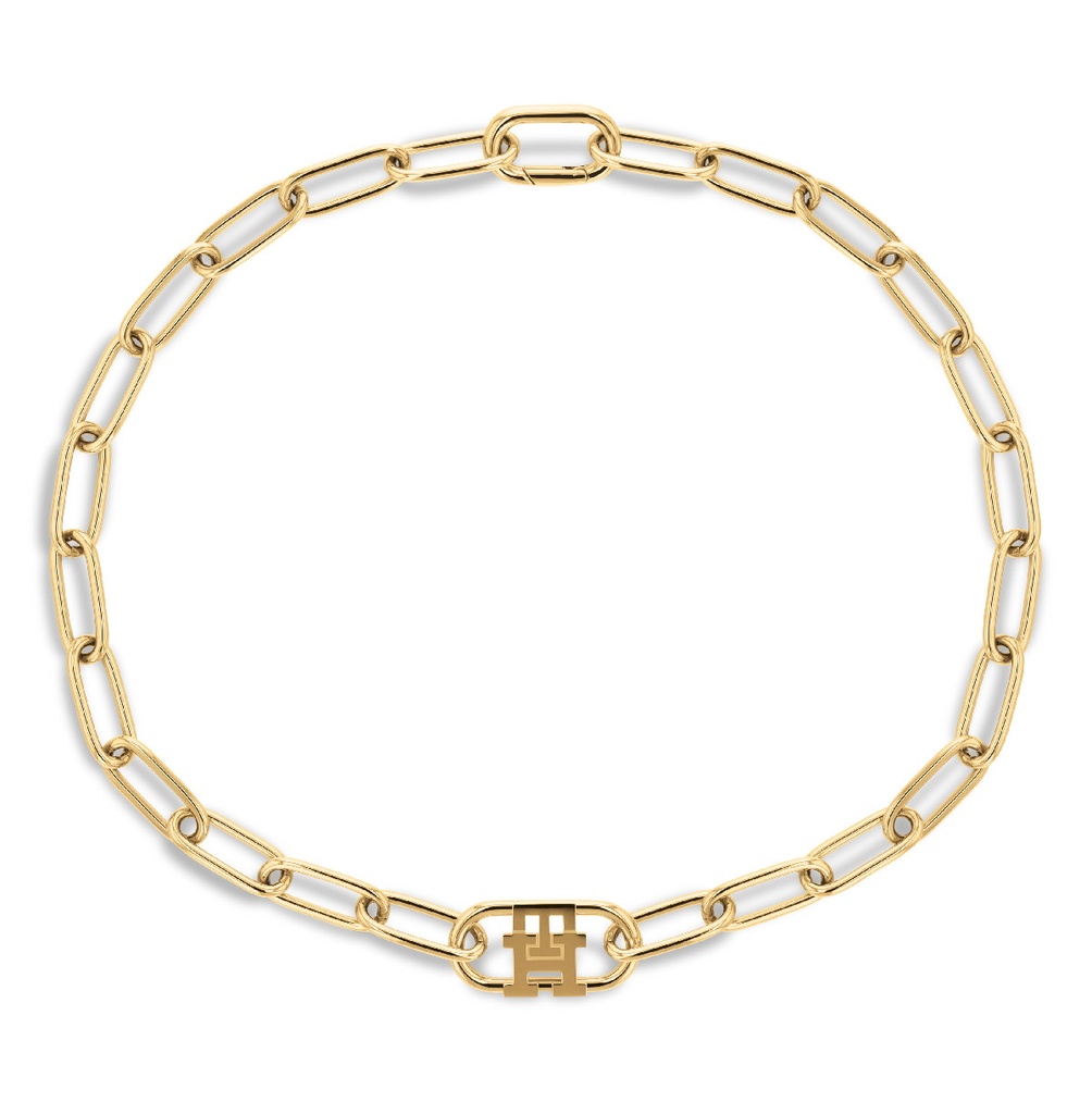 Collar Tommy Hilfiger Mujer Eslabones Acero IP Dorado 2780721