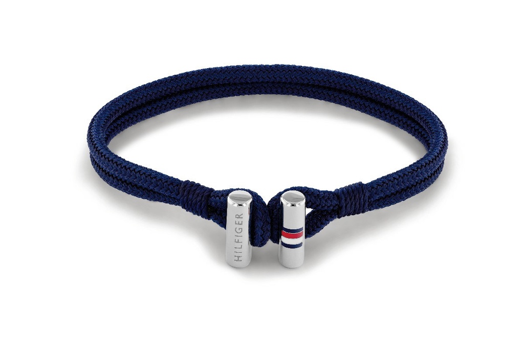 Pulsera Tommy Hilfiger Nylon Azul Bracelet