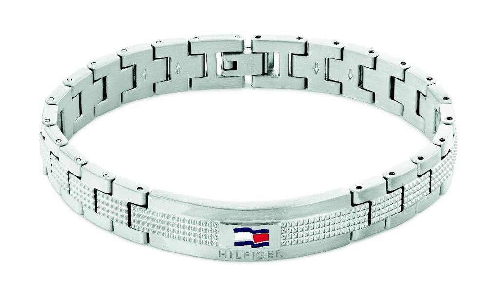 Pulsera Tommy Hilfiger Hombre Eslabones Acero