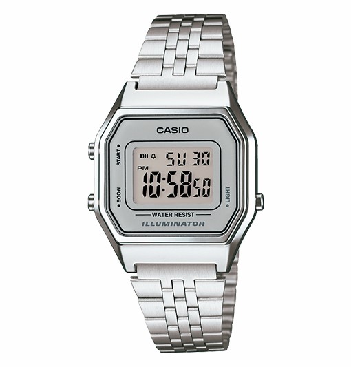 Reloj Casio Vintage Esfera Gris LA680WEA-7EF