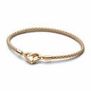 Pulsera Pandora Moments Shine Cierre Corazón