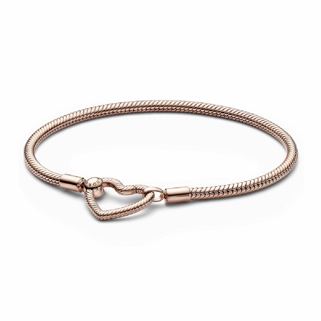 Pulsera Pandora Rose Cierre Corazón