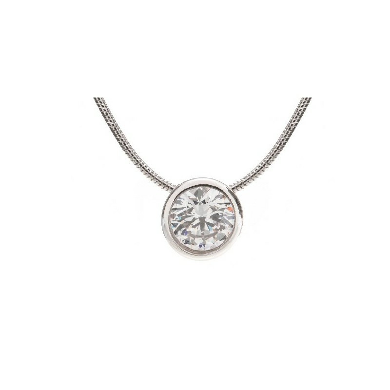 Colgante Camaleoni Potala Plata Rodio Chaton WC009/1.00