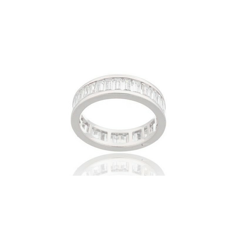 Anillo Camaleoni Olivia Alianza Completa Baguettes WS040/18