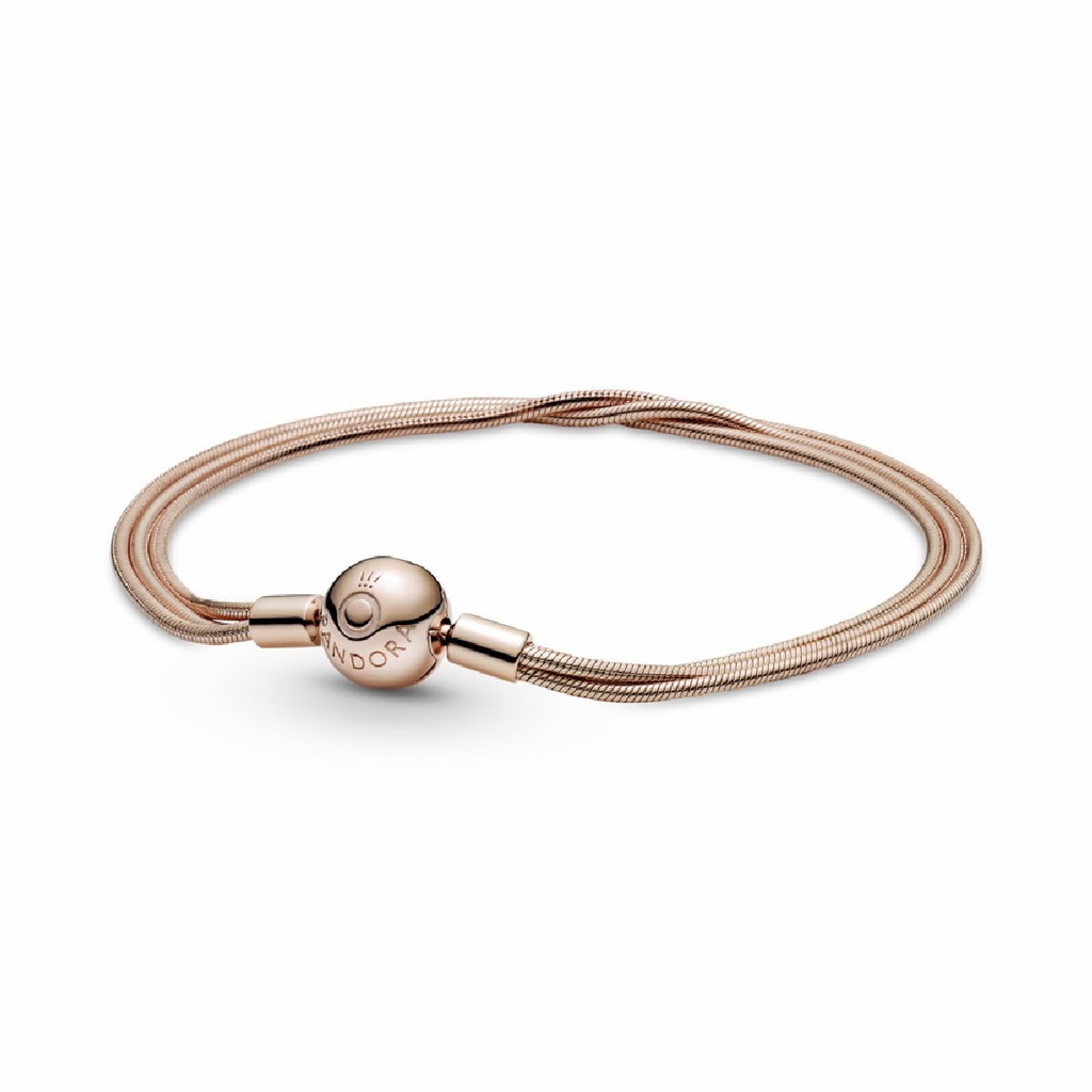 Pulsera Pandora Moments Multi Cadena de Serpiente 589338C00