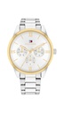 Reloj Tommy Hilfiger Mujer Camille Multifunción Acero Bicolor Plateado IP Dorado 1782744