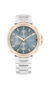 RELOJ TOMMY HILFIGER LORI PLATEADO, ROSADO Y TURQUESA MUJER