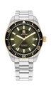 Reloj Tommy Hilfiger Hombre TH85 Analógico Plateado Acero Esfera Verde 1792155