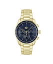 RELOJ LACOSTE BOSTON HOMBRE DORADO Y AZUL CRONOGRAFO