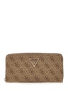 CARTERA MAXI GUESS MARRON CON LOGO LAURES 4G