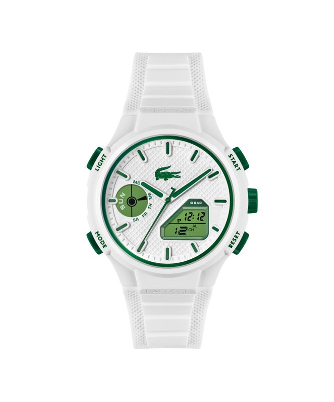 Reloj Lacoste Hombre Analógico/Digital Silicona Blanco 2011364
