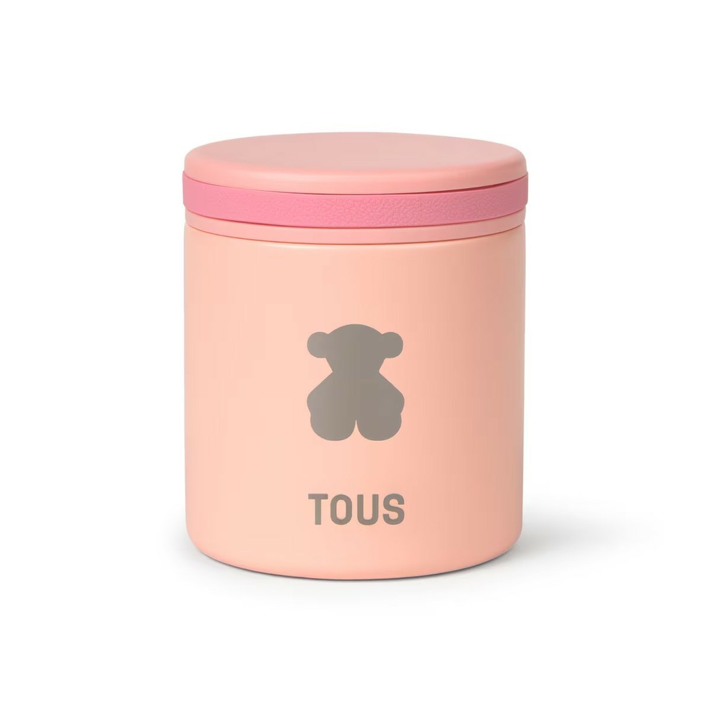 Termo Mini Brunch Tous Baby Rosa 40 cl. recubrimiento cerámico Bear