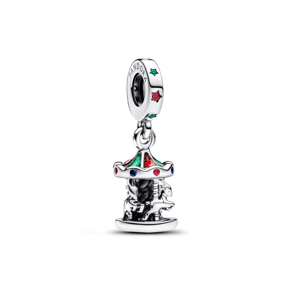 Charm Colgante Pandora Carrusel Giratorio 