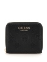 Cartera Guess Mini Gerty con logotipo 4G Negro