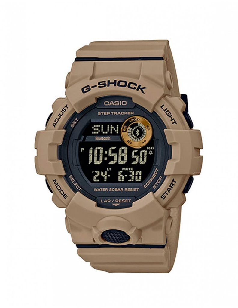 Reloj Casio G-Shock Hombre Squad Marron Militar GBD-800UC-5ER