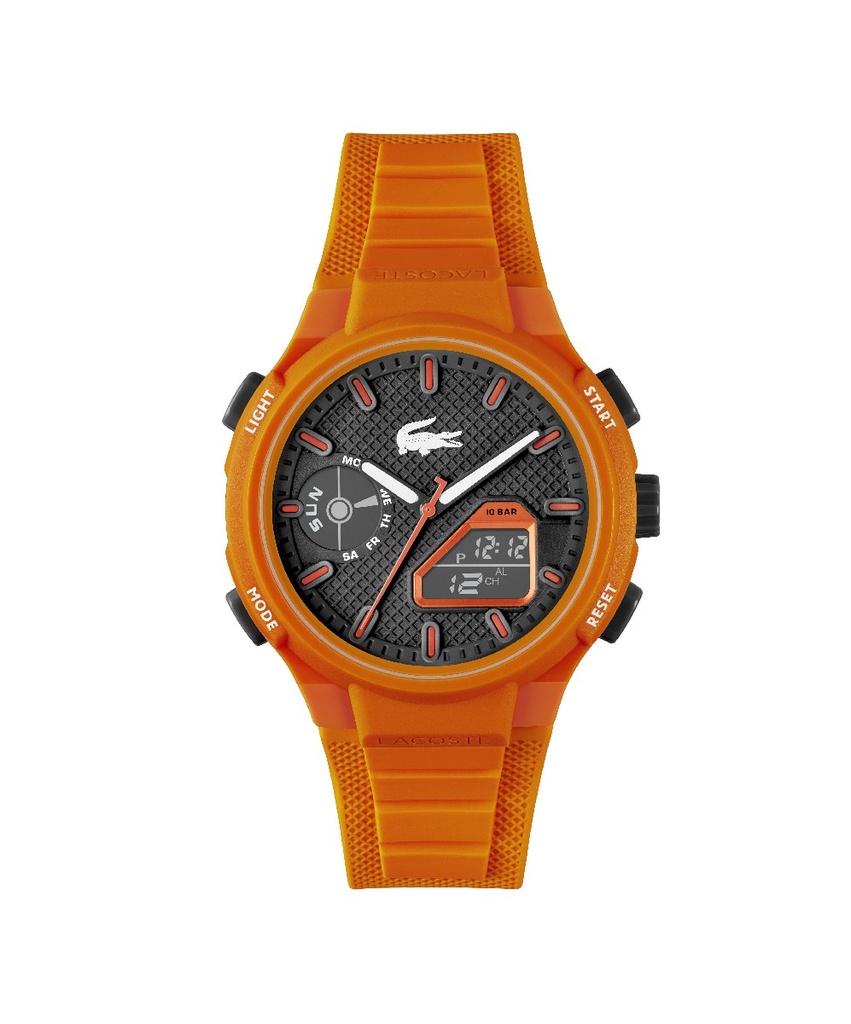 Reloj Lacoste LC33 Naranja y Verde Analógico-Digital Hombre