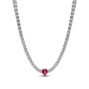 Collar Pandora Choker Halo Corazón
