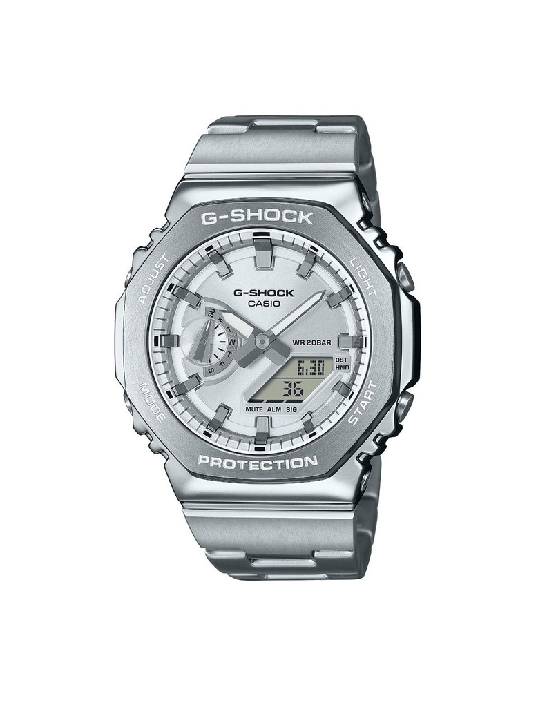 Reloj Casio G-Steel Plateado