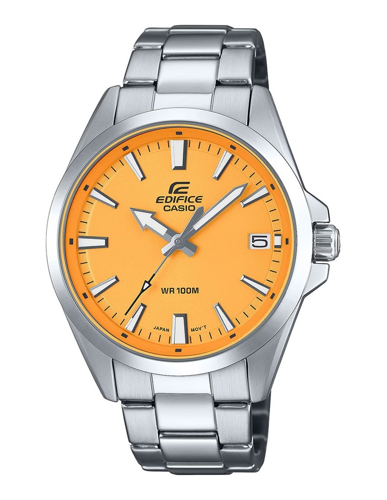 Reloj Casio Hombre Acero Naranja EFV-100D-9AVUEF