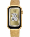 Reloj Tous Smartwatch Mujer T-Band Mesh Brazalete Acero IP Dorado y Caja Aluminio IP dorado 3000132200