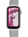 Reloj Tous Smartwatch Mujer T-Band Mesh Brazalete Acero y Caja de Aluminio Plateado 3000132500