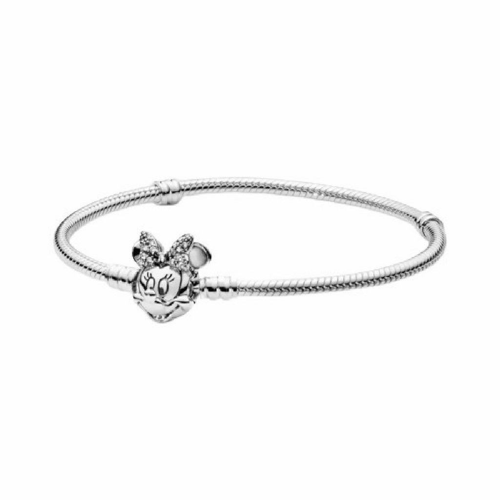 Pulsera Pandora Moments Retrato de Minnie Brillante