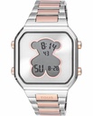 Reloj Tous Mujer D-Bear Digital Acero Plateado IP Rosado 3000134700