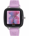 Reloj Tous Smartwatch D-Connect con correa de silicona rosa