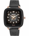 Reloj Tous Smartwatch D-Connect unisex con correa de silicona negra