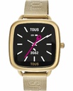 Reloj Tous Smartwatch D-Connect Mujer con brazalete de acero IP dorado