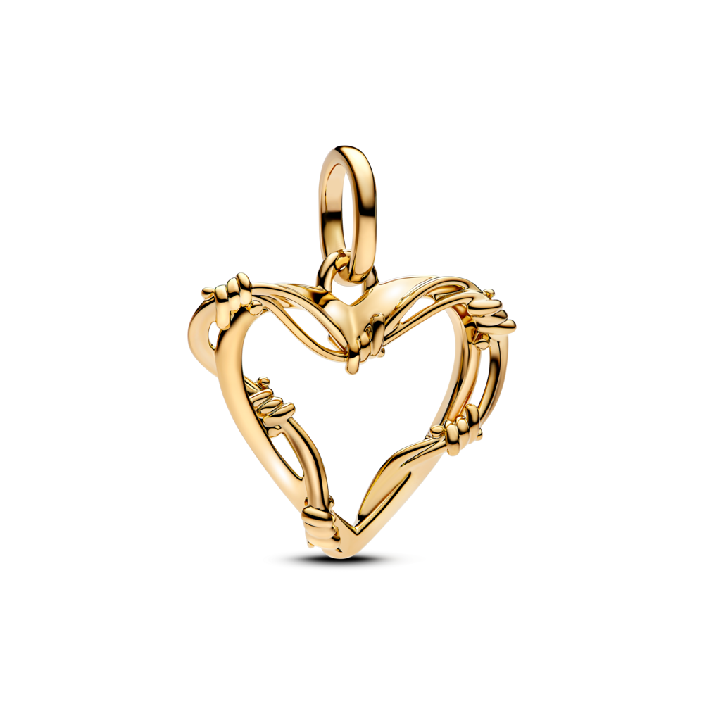 Charm Medallón Pandora ME Corazón de Alambre Shine 762526C00